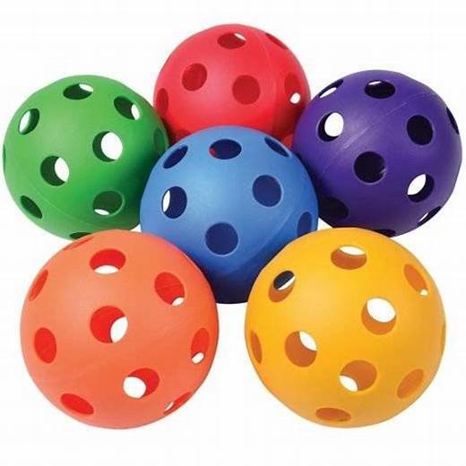 Especialmente utilizado para pickleballs en productos rotoplásticos